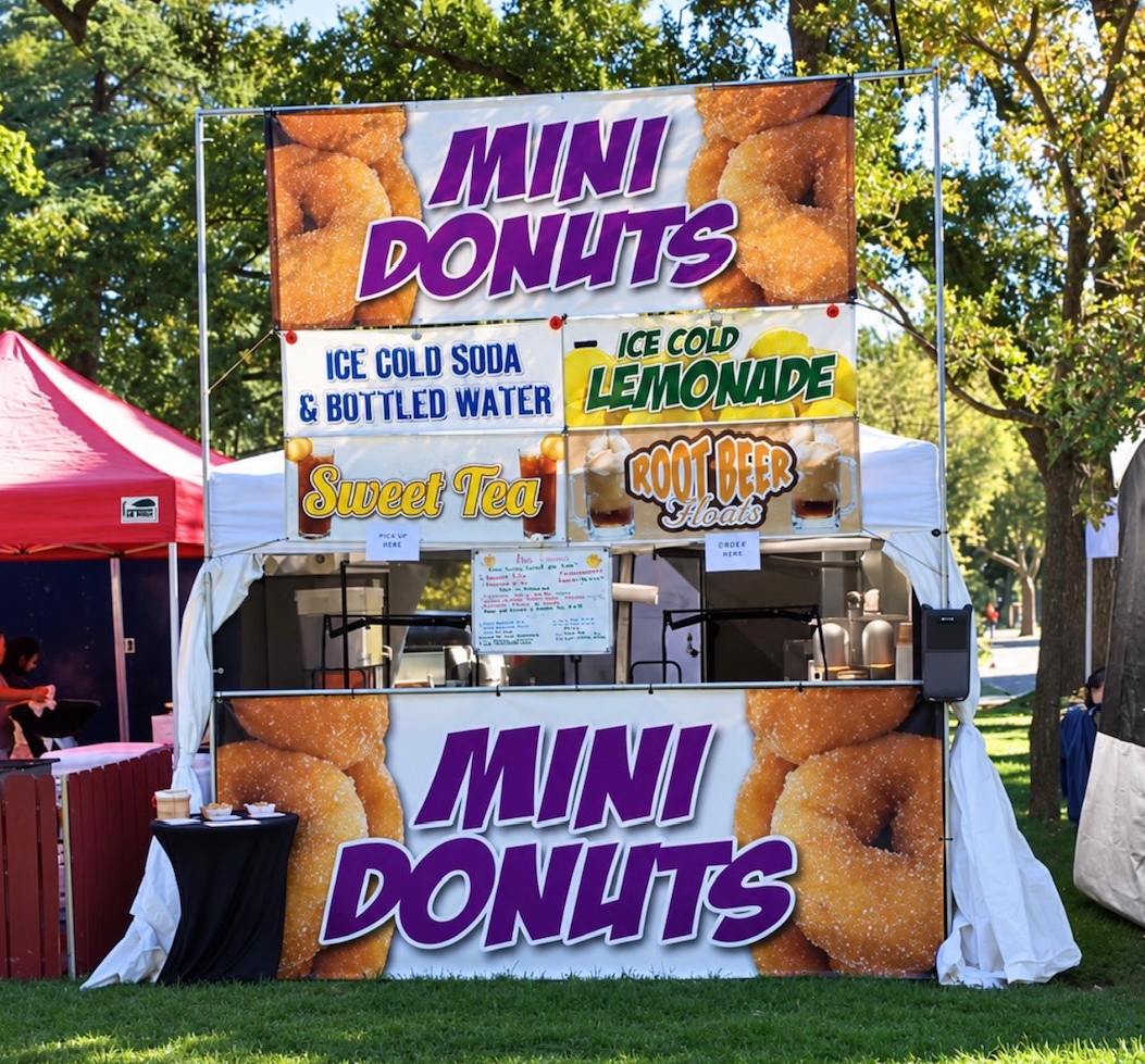 The Mini Donut Shack food truck